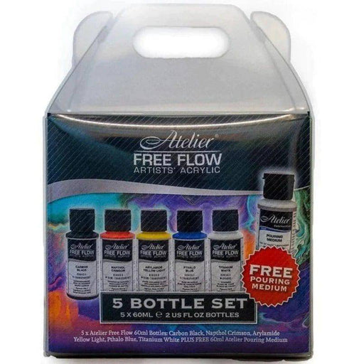 ATELIER FREE FLOW Atelier Free Flow 6x60ml Colour Starter Set