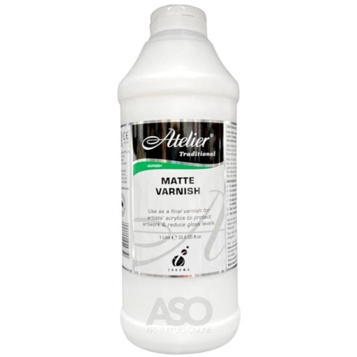 ATELIER VARNISH 1 Litre Atelier Matte Varnish