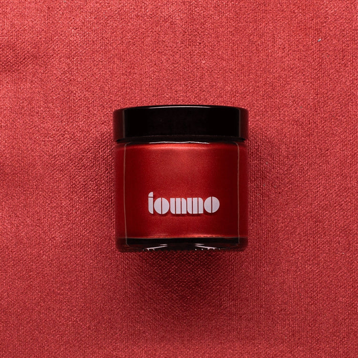 Iommo Luxe Pigment Currant Red metallic acrylic paint 250ml