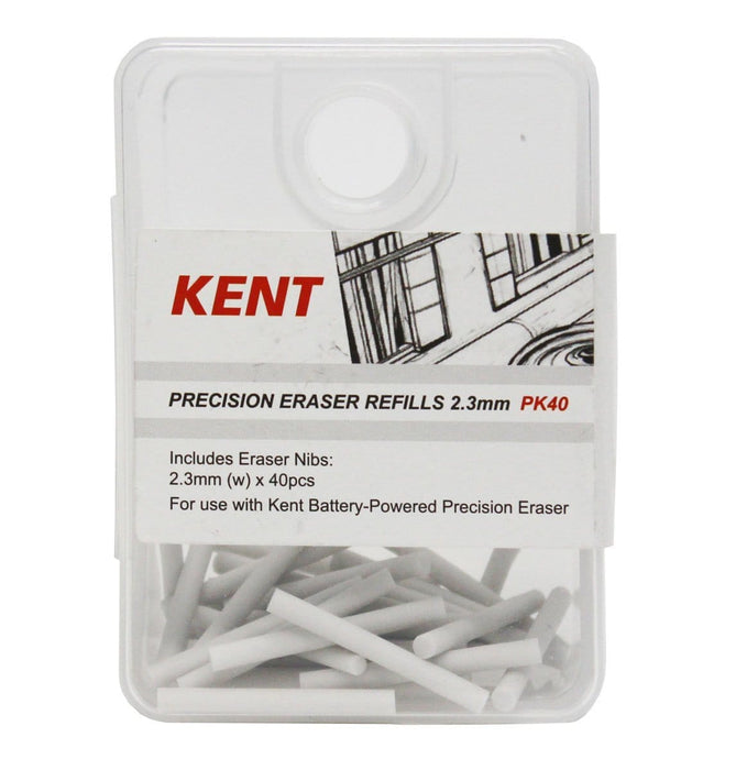 KENT KENT 2.3mm refills Battery Operated Precision Eraser & Refills
