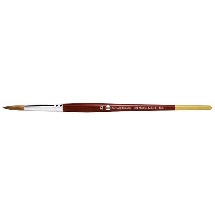 BORCIANI E BONAZZI BORCIANI E BONAZZI Borciani e Bonazzi 105 Kolinsky Sable Round Brush