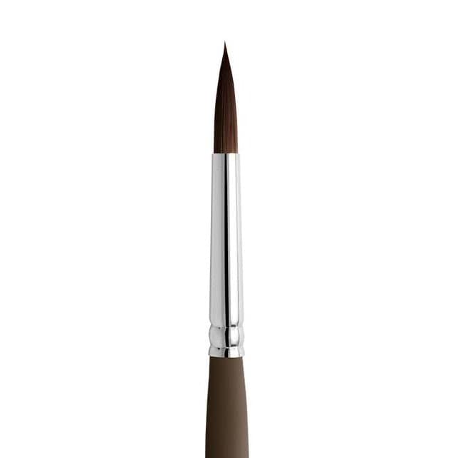 Pennello Borciani Bonazzi Top Graphic Series 605 – Tondo Di Precisione N° 0 | Pennello Singolo Per Dettagli In Legno, Modellismo