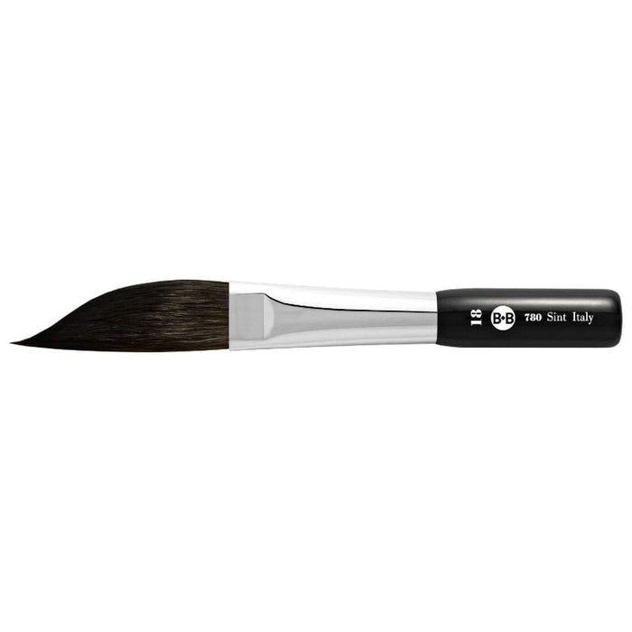 BORCIANI E BONAZZI BORCIANI E BONAZZI 18 (48x15.5mm) Borciani e Bonazzi 780 Pinstriping Flat Sword Brush Short Handle