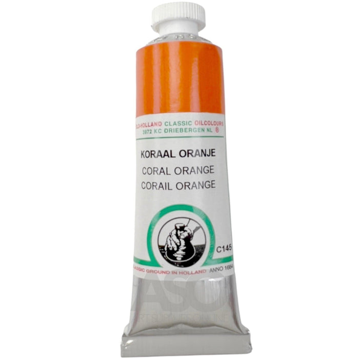 OLD HOLLAND OLD HOLLAND C145 Old Holland Oil Colour Coral Orange