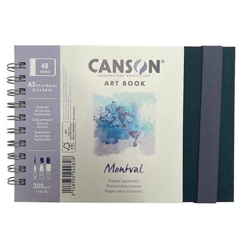 CANSON CANSON Canson Book 300gsm Pro Montval Landscape 24Shts A5