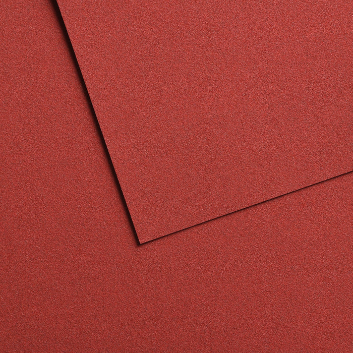 CANSON MI-TEINTES CANSON Single Sheet / Red Carmine 606 Canson Mi-Teintes 430gsm Pastel Paper Sheets 50x65cm