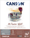 Canson Mi-Teintes Velvet 430gsm Pastel Paper Pads Grey Tones - The Sydney Art Store