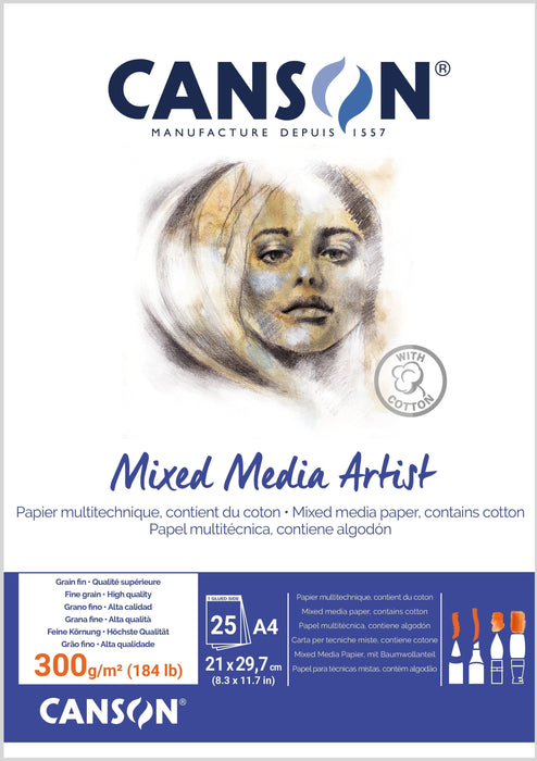 Canson Mixed Media Artist Pads - The Sydney Art Store