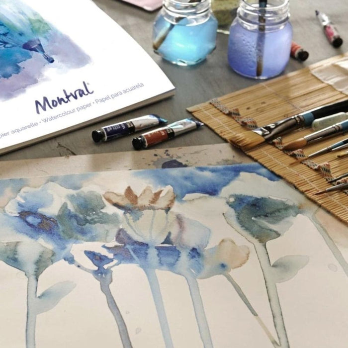 CANSON PADS FILA NEW Montval 200 Pad Cold Pressed 24 x 32 cm Canson Montval Pads 200gsm