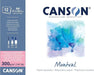 CANSON PADS FILA NEW A4 : Hotpress : Montval 300 Pad 12 Sheets Canson Montval Pads Hotpress 300gsm