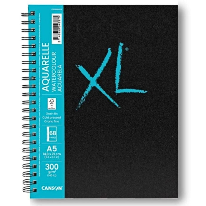 CANSON XL FILA NEW A4 - 21 x 29.7 cm (68 pages) Canson XL® Book Watercolour 300gsm