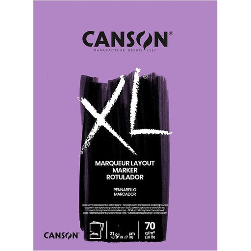 CANSON XL FILA NEW A4 - 21 x 29.7 cm - Pad (100 sheets) Canson XL® Marker 70gsm