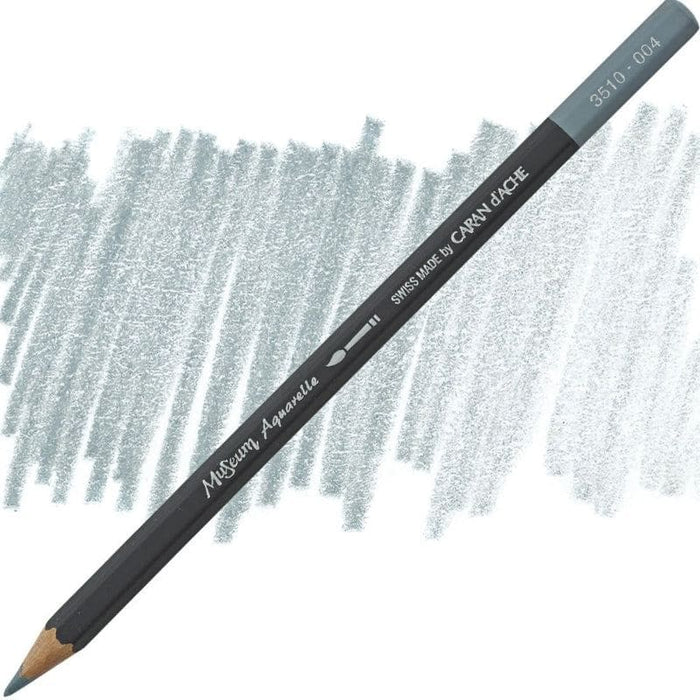 CARAN D’ACHE CARAN D’ACHE 004 STEEL GREY Caran D’Ache Museum Aquarelle Colour Pencils