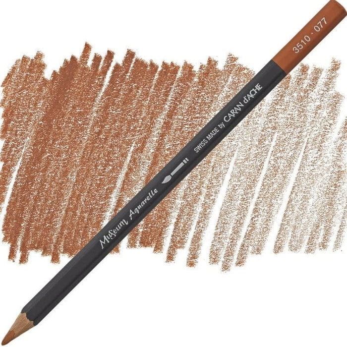 CARAN D’ACHE CARAN D’ACHE 077 BURNT OCHRE Caran D’Ache Museum Aquarelle Colour Pencils