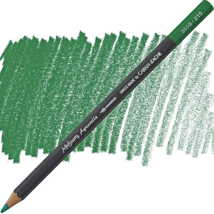 CARAN D’ACHE CARAN D’ACHE 210 EMERALD GREEN Caran D’Ache Museum Aquarelle Colour Pencils