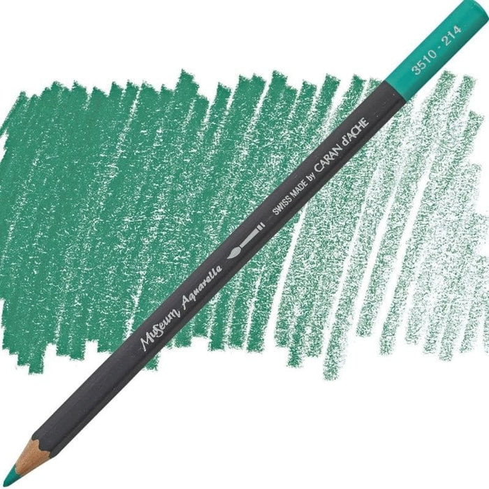 CARAN D’ACHE CARAN D’ACHE 214 BERYL GREEN Caran D’Ache Museum Aquarelle Colour Pencils