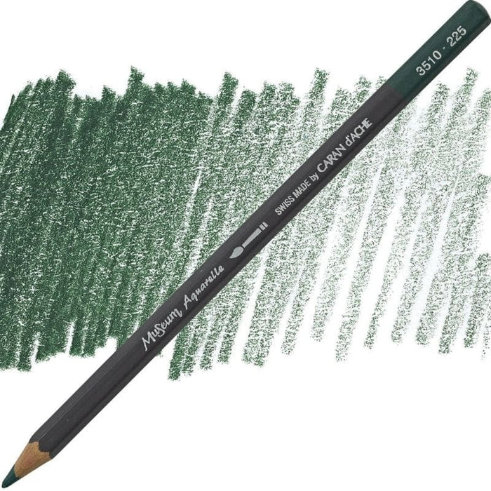 CARAN D’ACHE CARAN D’ACHE 225 MOSS GREEN Caran D’Ache Museum Aquarelle Colour Pencils