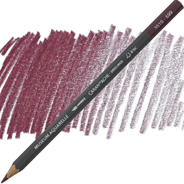 CARAN D’ACHE CARAN D’ACHE 599 CRIMSON AUBERGINE Caran D’Ache Museum Aquarelle Colour Pencils