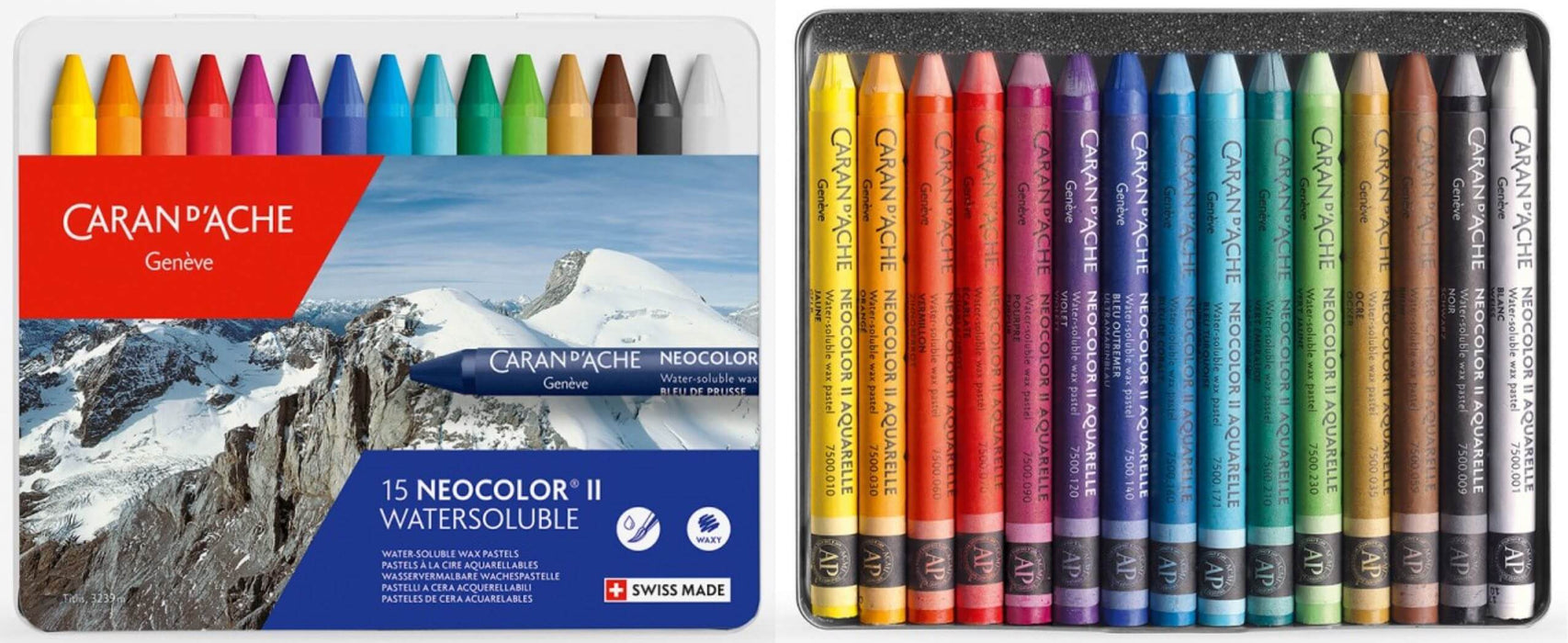 CARAN D’ACHE CARAN D’ACHE Set 15 Caran D’Ache NeocolorII Sets