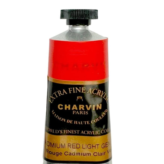 DISCONTINUED CHARVIN Cadmium Red Light Gen Charvin Acrylics 60ml
