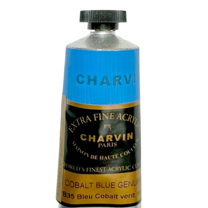 DISCONTINUED CHARVIN Cobalt Blue Gen Charvin Acrylics 60ml