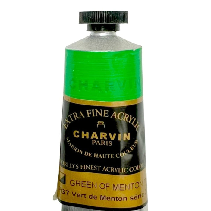 DISCONTINUED CHARVIN Green Of Menton Charvin Acrylics 60ml