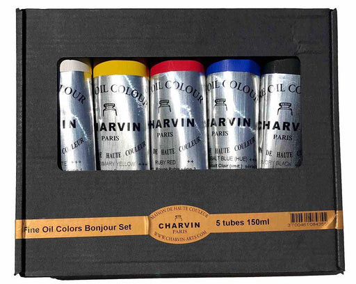 CHARVIN SETS CHARVIN Charvin BONJOUR Fine Oil Set - 150ml - 5 Vivid Shades