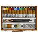 CHARVIN SETS CHARVIN Charvin Extra Fine Oil Paint Set with Wooden Box 11 Tubes 60ml + Accessories