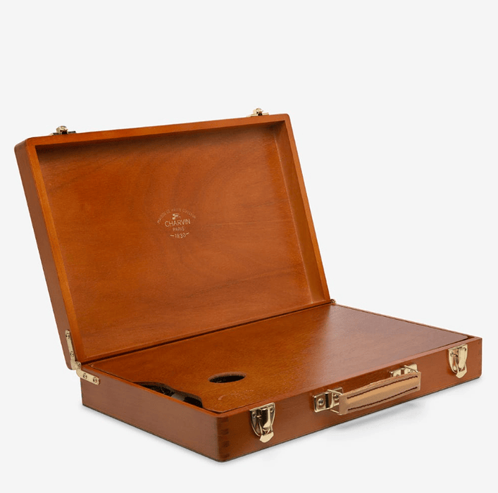 CHARVIN SETS CHARVIN Charvin Extra Fine Oil Paint Set with Wooden Box 17 Tubes 20ml + 60ml x 2 + Accessories