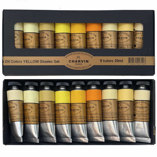 CHARVIN SETS CHARVIN Charvin Extra Fine Oil Set Yellow Shades