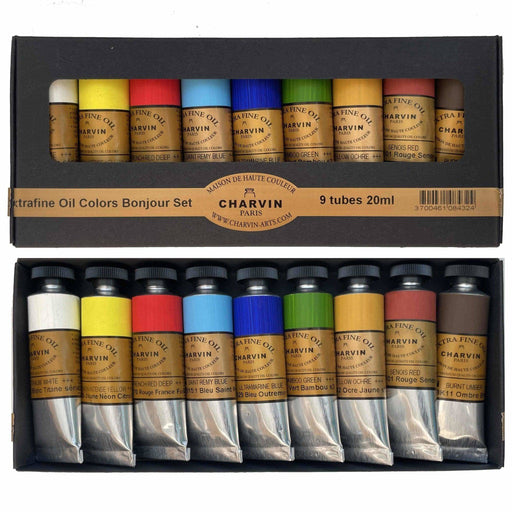 Charvin Extra Fine Bonjour Oil Set - The Sydney Art Store