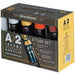 CHROMA A2 CHROMA Chroma A2 Lightfast Acrylic Set 8x120ml