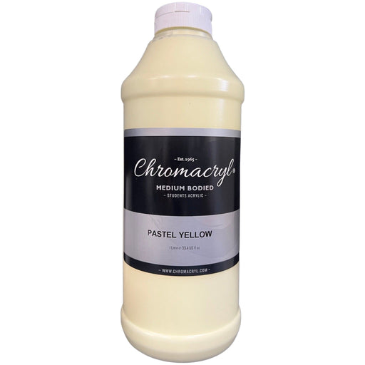 CHROMACRYL CHROMACRYL Chromacryl Pastel Yellow 1 Litre