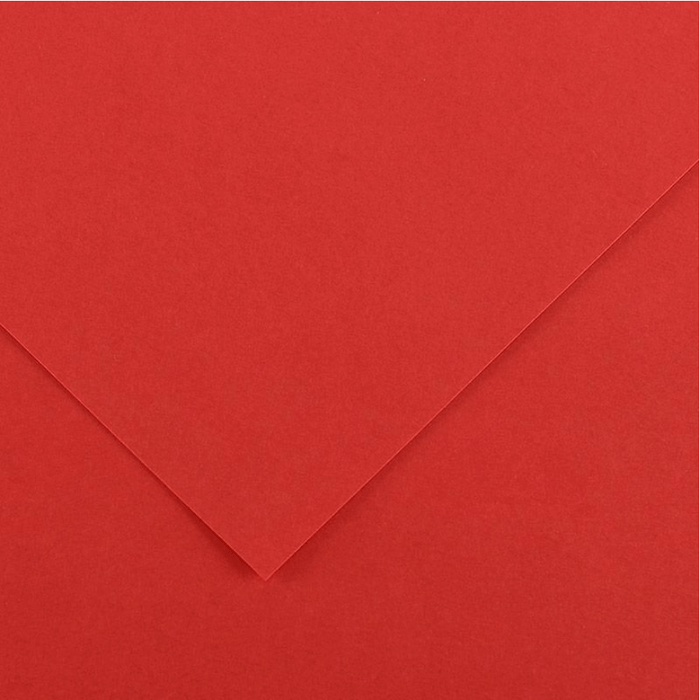 CANSON COLORLINE CANSON 15 Red Colorline 300gsm 50x65cm ( Each )