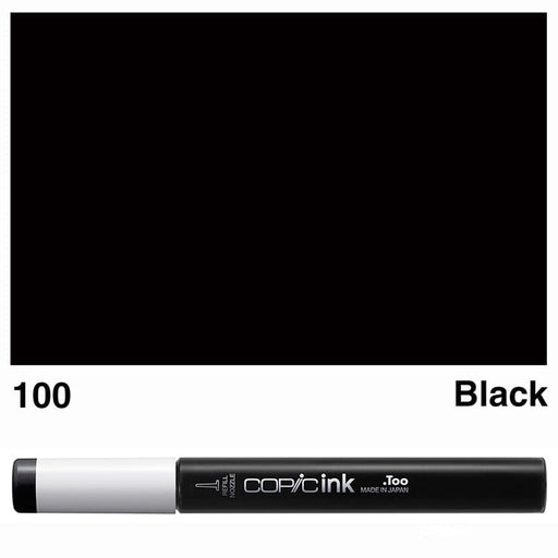 COPIC INKS COPIC Copic Ink 100 Black