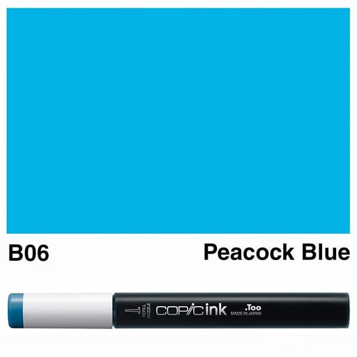 COPIC INKS COPIC Copic Ink B06-Peacock Blue
