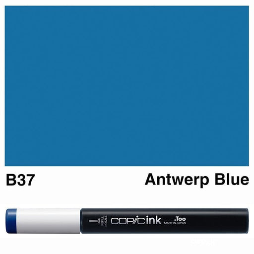 COPIC INKS COPIC Copic Ink B37-Antwerp Blue