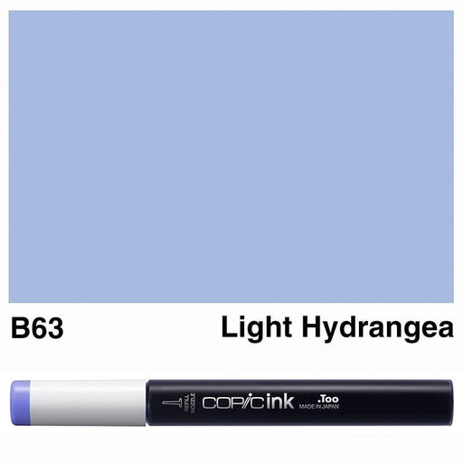 COPIC INKS COPIC Copic Ink B63-Light Hydrangea
