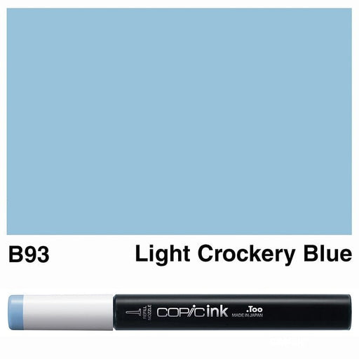 COPIC INKS COPIC Copic Ink B93-Light Crockery Blue