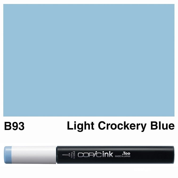 Copic Ink B93-Light Crockery Blue — The Sydney Art Store