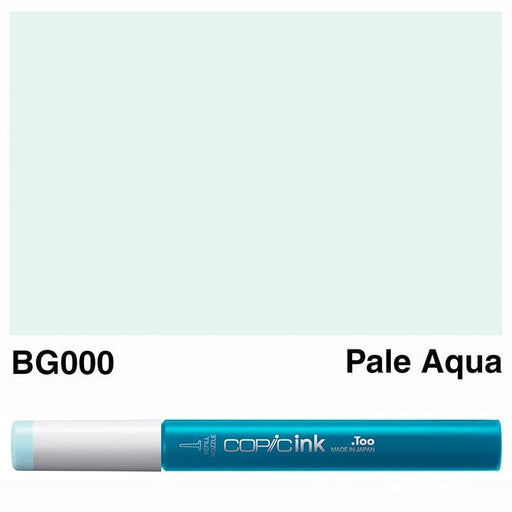 COPIC INKS COPIC Copic Ink BG000-Pale Aqua