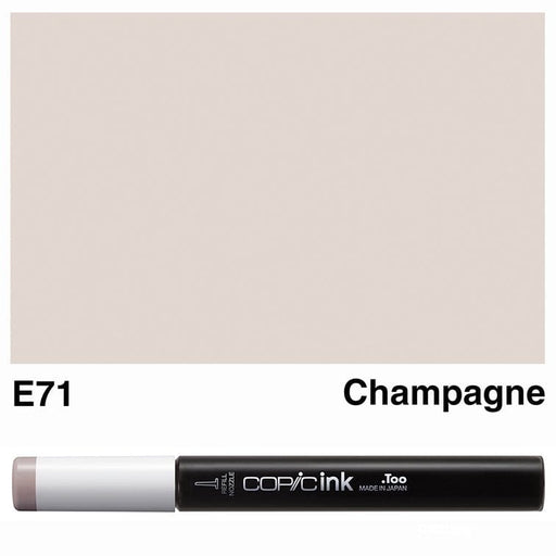 COPIC INKS COPIC Copic Ink E71-Champagne