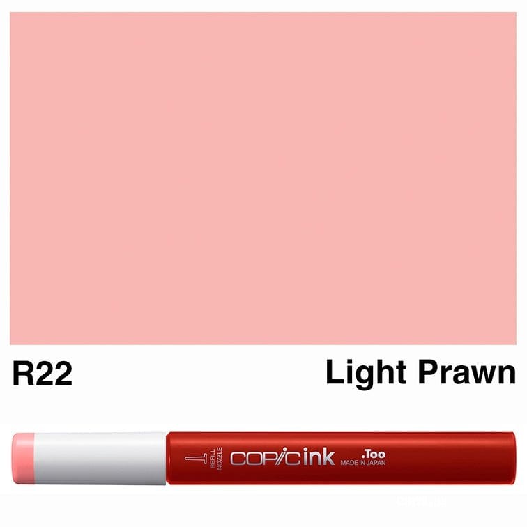 Copic Ink R22-Light Prawn — The Sydney Art Store