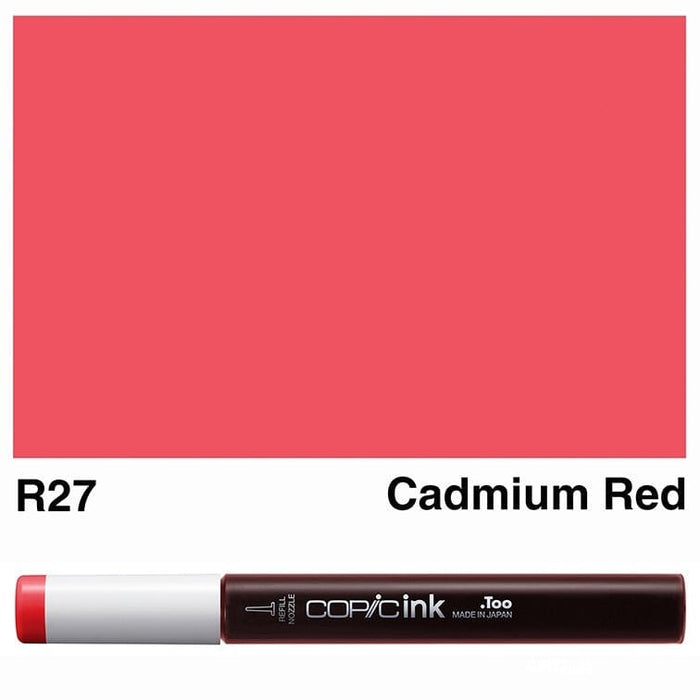Copic Color R27 Copic Ink R27-Cadmium Red | The Sydney Art Store