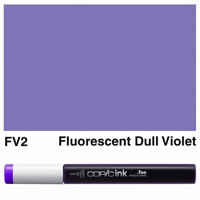 Copic Ink FV2-Fluorescent Dull Violet - The Sydney Art Store