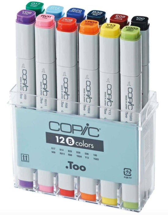 COPIC COPIC Copic Original 12B Assorted Marker Set