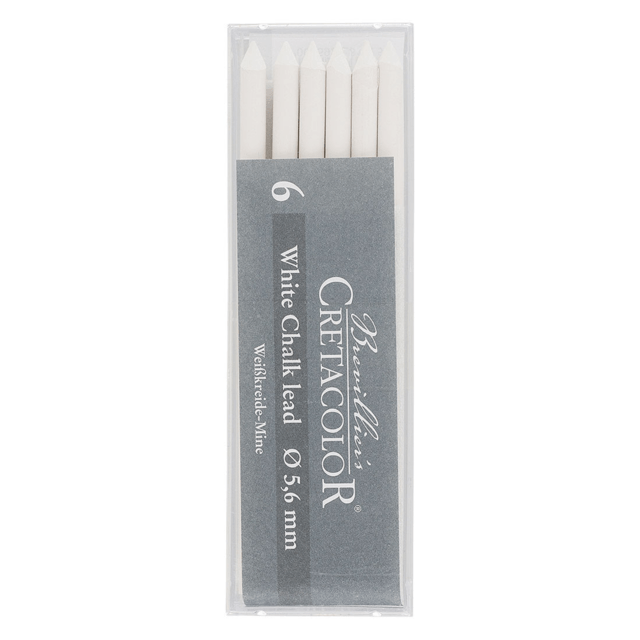 CRETACOLOR CRETACOLOR 26152 Chalk Lead 5.6mm White Cretacolor Sketch Collection