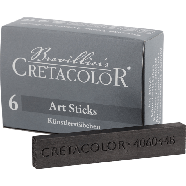 CRETACOLOR CRETACOLOR 40602 Rectangular Graphite Block 2B Cretacolor Sketch Collection