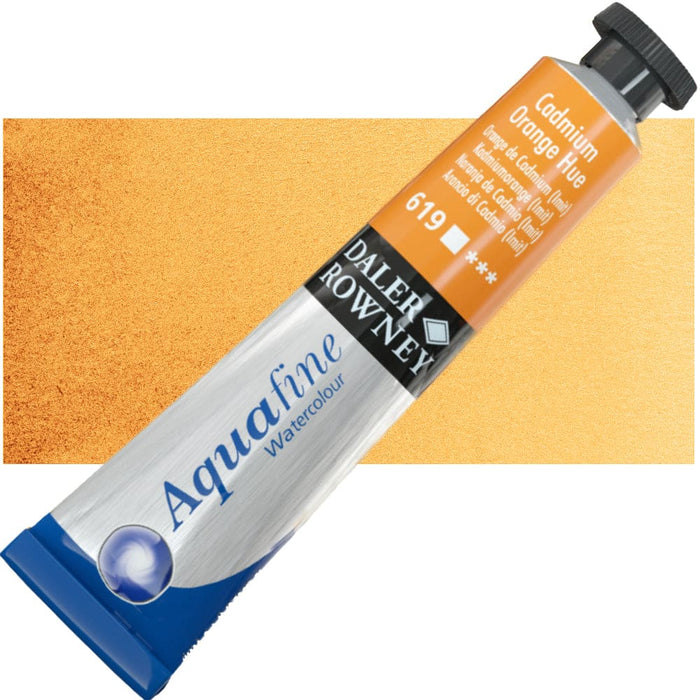 DALER ROWNEY AQUAFINE DALER ROWNEY Cad. Orange Hue Daler-Rowney Aquafine Watercolours 8ml