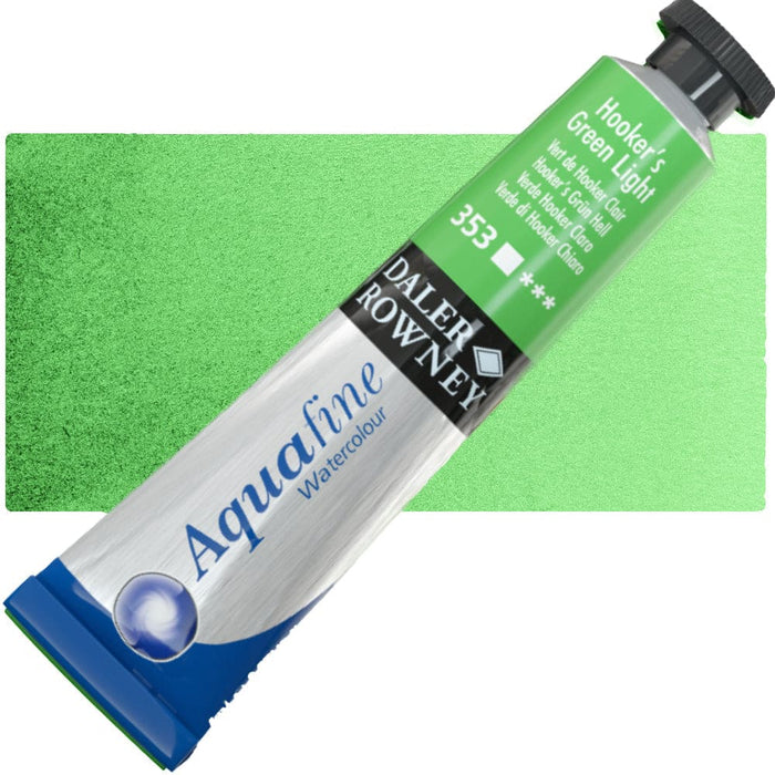 DALER ROWNEY AQUAFINE DALER ROWNEY Hooker'S Green Light Daler-Rowney Aquafine Watercolours 8ml